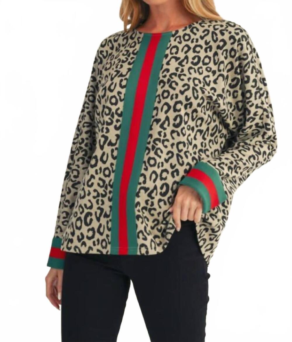 NEW JODIFL luxe lineup top in leopard